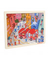 Puzzle din lemn - Pompieri in actiune,120395