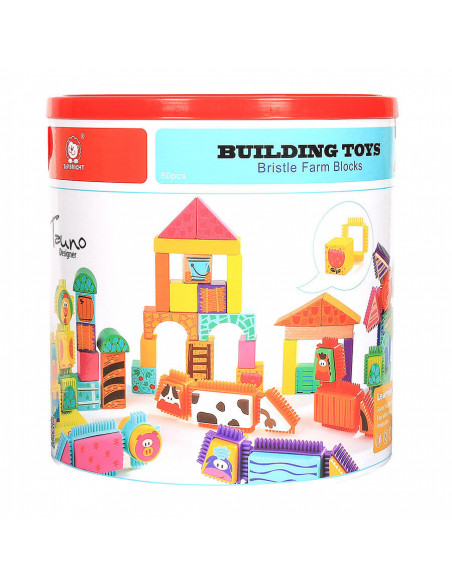 Set de constructie - Animalute de la ferma,120380