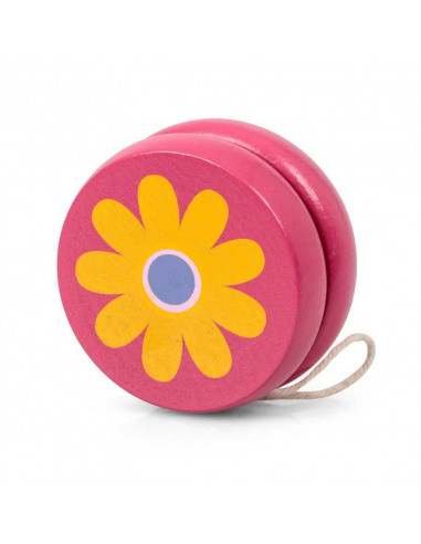 YO-YO colorat din lemn,T19121