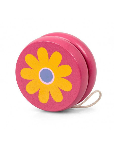YO-YO colorat din lemn,T19121