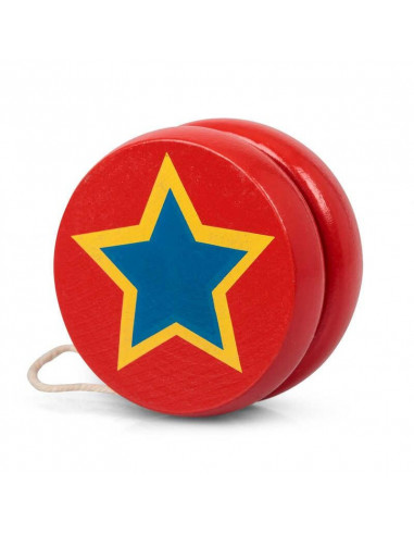 YO-YO colorat din lemn,T19121