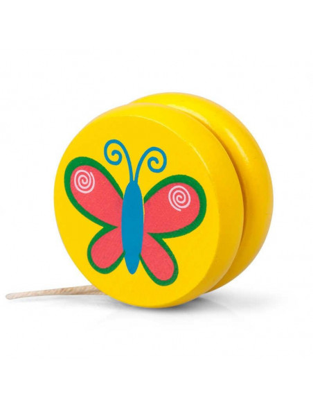 YO-YO colorat din lemn,T19121