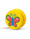 YO-YO colorat din lemn,T19121
