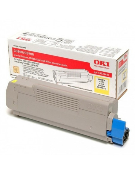 Cartus toner OKI yellow 43324421,43324421