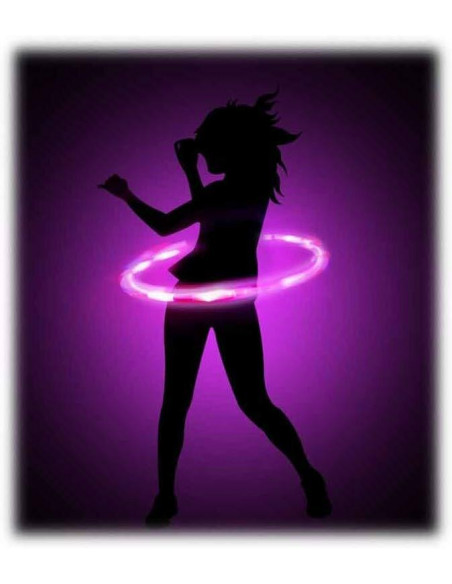 Cerc Hula Hoop cu lumini,T29663