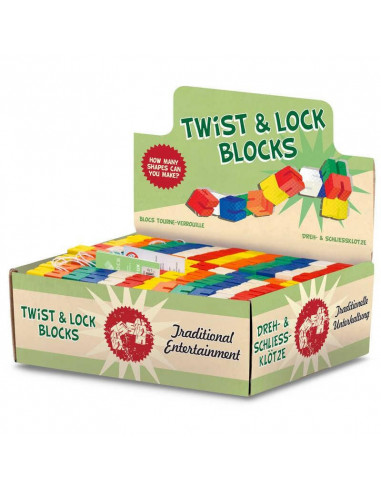 Twist Blocks din lemn,T08526