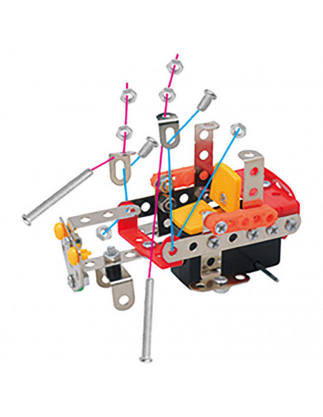 Set constructie - Masinuta de teren,T38280