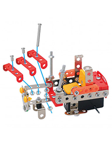 Set constructie - Masinuta de teren,T38280