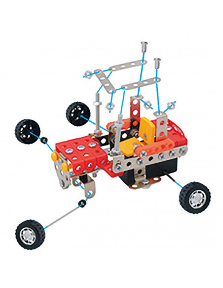Set constructie - Masinuta de teren,T38280