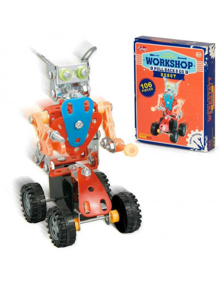 Set constructie - Robotel cu roti,T38281