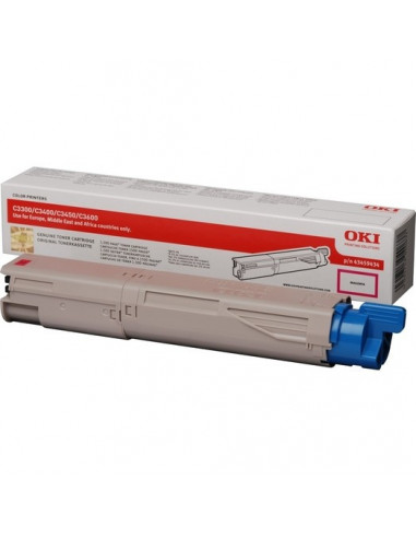 Cartus Toner Original Oki 43459434 Magenta, 1500 pagini,43459434