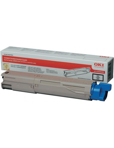 Cartus Toner Original Oki 43459436 Black, 1500 pagini,43459436