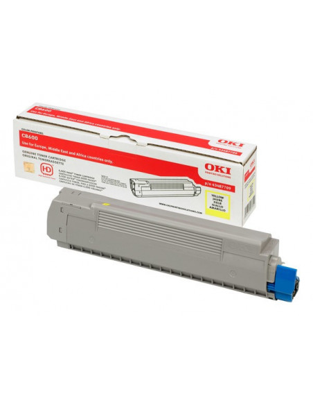 Cartus toner OKI yellow 43487709,43487709