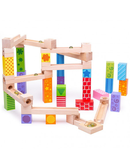 Marble Run din lemn,BJ786