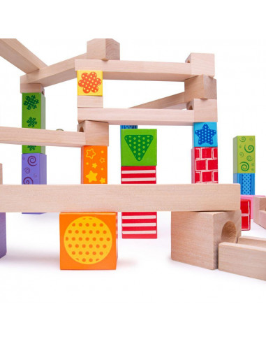 Marble Run din lemn,BJ786