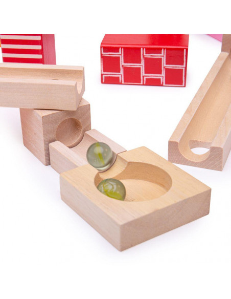 Marble Run din lemn,BJ786