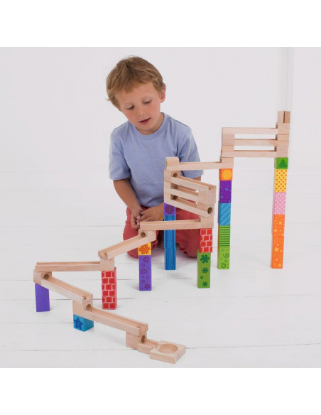 Marble Run din lemn,BJ786