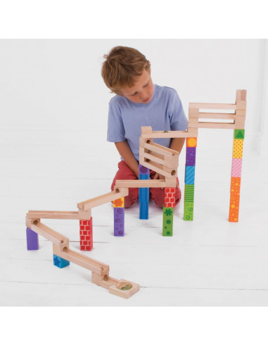 Marble Run din lemn,BJ786