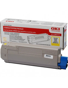 Cartus toner OKI yellow 43865721,43865721