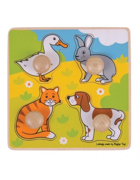 Primul meu puzzle - animale de companie,BJ224