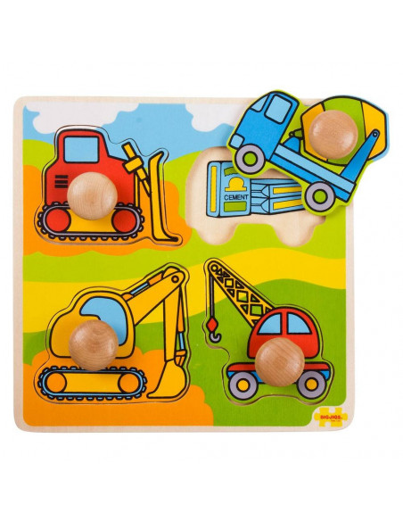 Primul meu puzzle - Santierul de constructii,BJ518