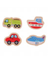 Puzzle - mijloace de transport (8 piese),BJ226