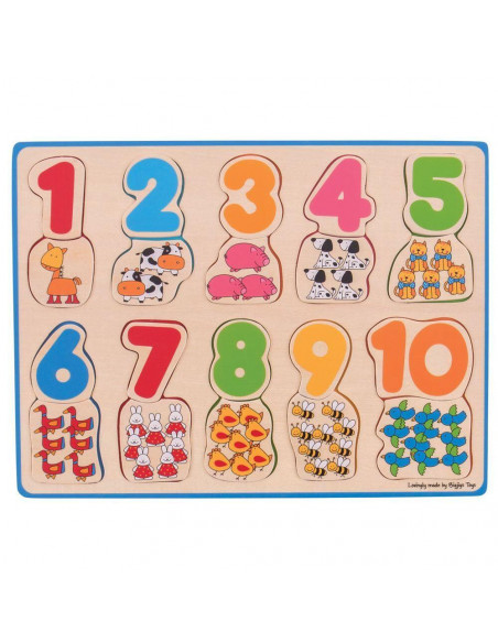 Puzzle - numere si culori,BJ549