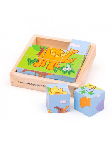 Puzzle cubic - dinozauri,BJ513