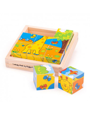 Puzzle cubic - safari,BJ512