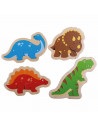 Puzzle din lemn - Dinozauri,BJ503