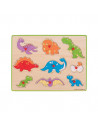 Puzzle din lemn incastru - Dinozauri,BJ257