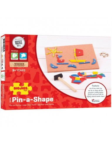 Set de creatie - Forme din lemn,BJ158