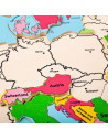 Puzzle incastru harta Europei,BJ048
