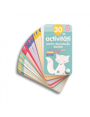 30 de activitati pentru dezvoltarea atentiei,978-606-683-973-0