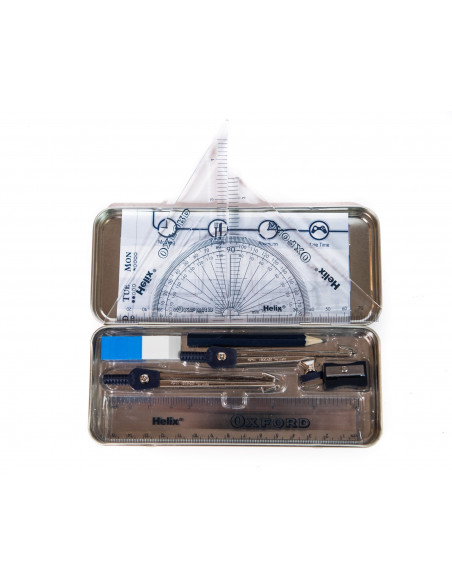 Set instrumente geometrice Helix,1711000121