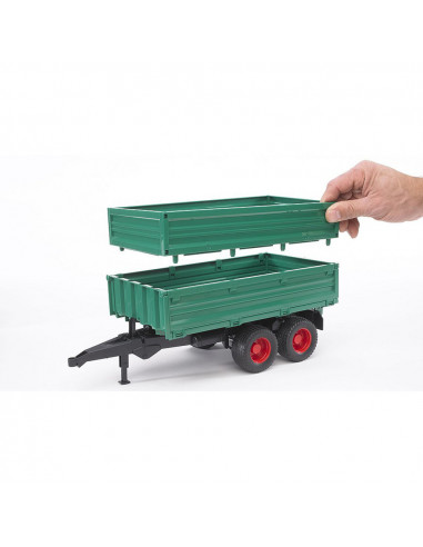 BRUDER - REMORCA BASCULABILA CU PARTI DETASABILE,BR02010