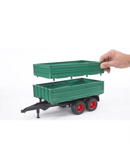 BRUDER - REMORCA BASCULABILA CU PARTI DETASABILE,BR02010