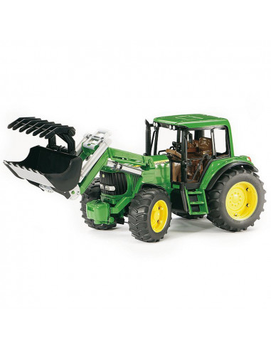 BRUDER - TRACTOR JOHN DEERE 6920 CU INCARCATOR FRONTAL,BR02052