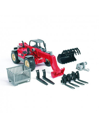 BRUDER - INCARCATOR TELESCOPIC MANITOU MLT 633,BR02125