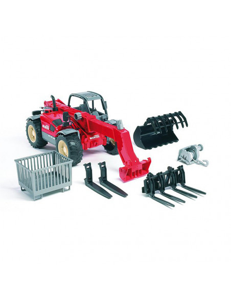 BRUDER - INCARCATOR TELESCOPIC MANITOU MLT 633,BR02125