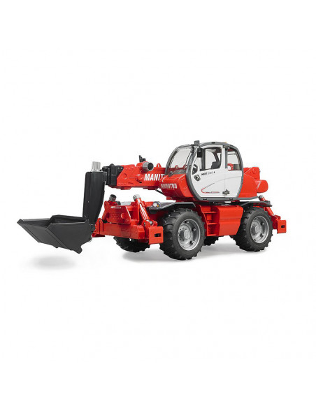 BRUDER - STIVUITOR TELESCOPIC CU ACCESORII MANITOU MRT BRUDER - STIVUITOR TELESCOPIC CU ACCESORII MANITOU MRT