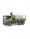 BRUDER - CAMION FORESTIER SCANIA R-SERIES CU MACARA DE