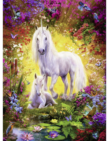 PUZZLE UNICORN SI MANZ, 500 PIESE,RVSPA14825
