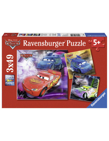 Puzzle Cars, 3X49 Piese,RVSPC09305