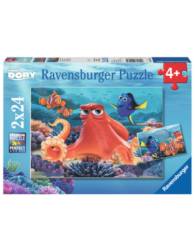 Puzzle In Cautarea Lui Dory, 2X24 Piese,RVSPC09103