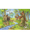 Puzzle Animale Padure, 2X24 Piese,RVSPC09117