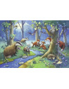 Puzzle Animale Padure, 2X24 Piese,RVSPC09117
