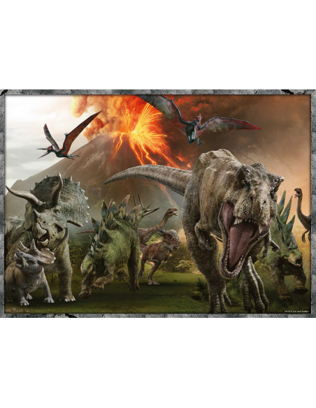 Puzzle Jurassic World, 4X100 Piese,RVSPC06976
