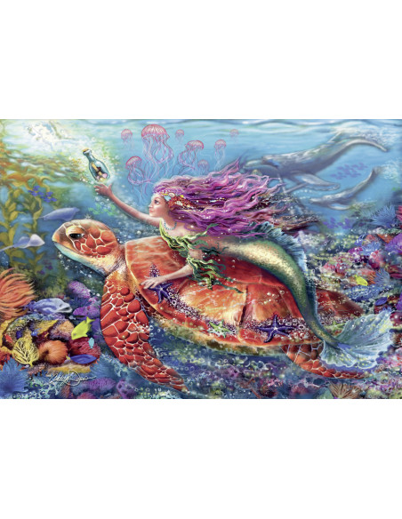 PUZZLE AVENTURA SIRENEI, 2x24 PIESE,RVSPC07834