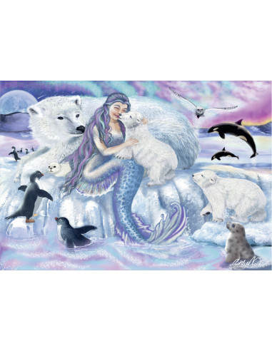 PUZZLE AVENTURA SIRENEI, 2x24 PIESE,RVSPC07834